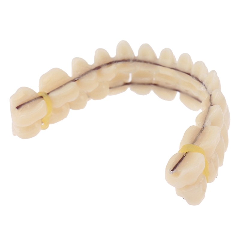 Teeth Whitening Mask - Harz Zähne Prothese Oberen Unteren Schatten