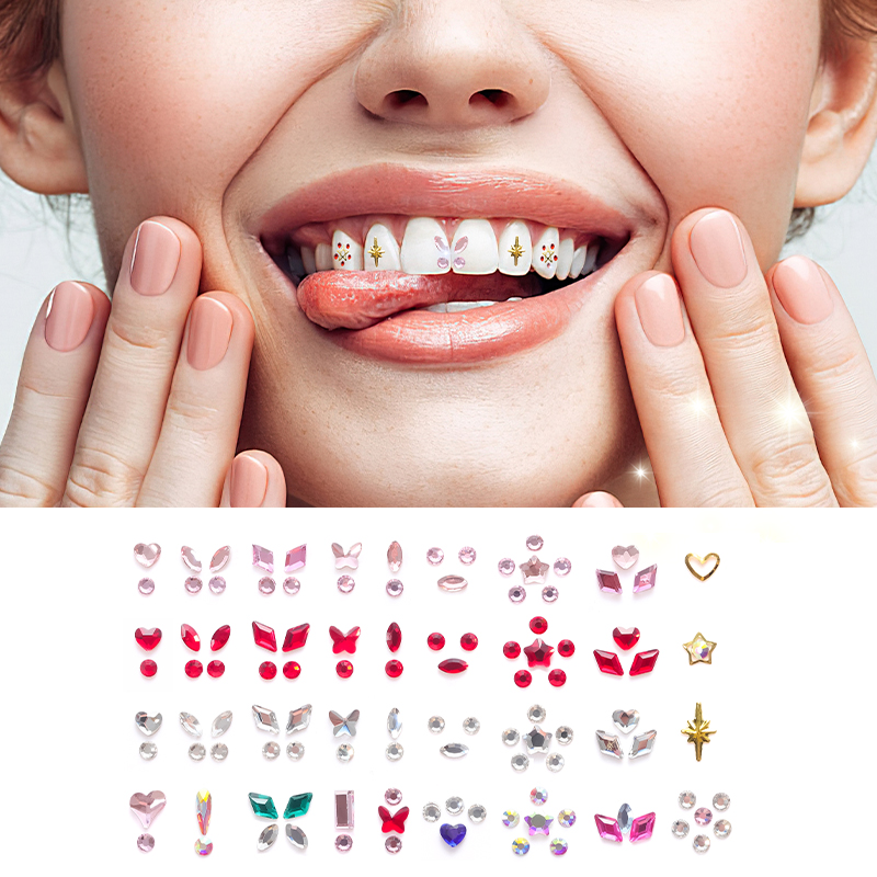 Tooth Gem Kit - Zahnkristalle, Kristalldiamant-Set, DIY-Werkzeug für Schmuck in
