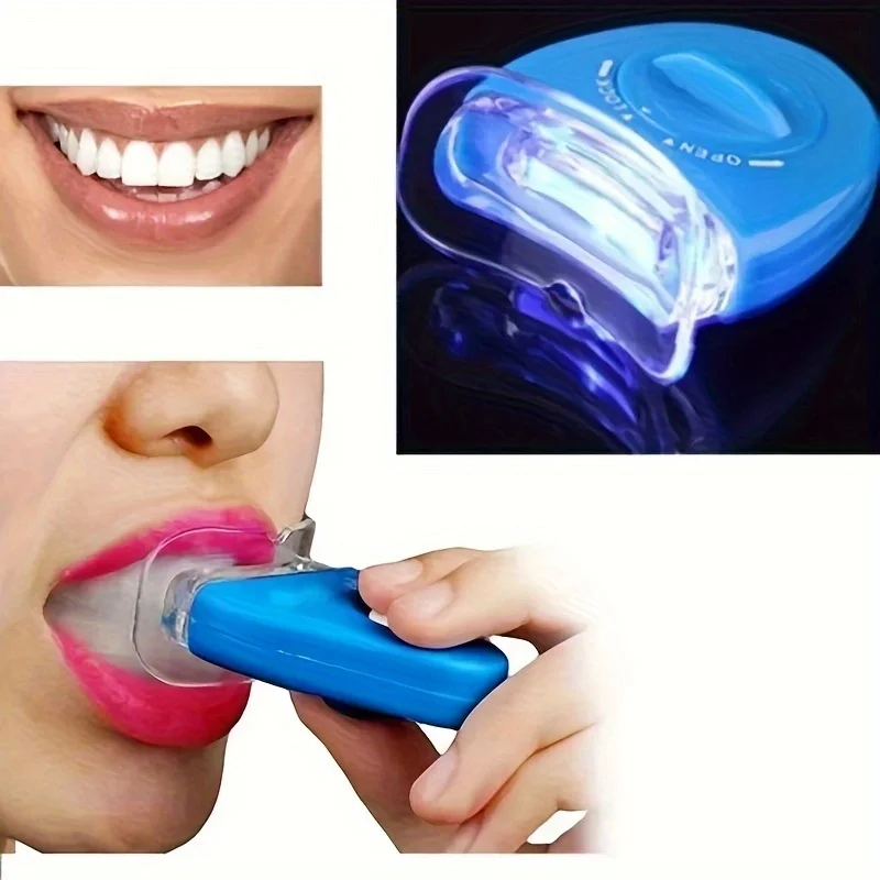 Teeth Whitening Uv Kit - LED-Zahnaufhellungslicht, Aufhellung, blaues Licht, UV-Licht, Bleichlaser,