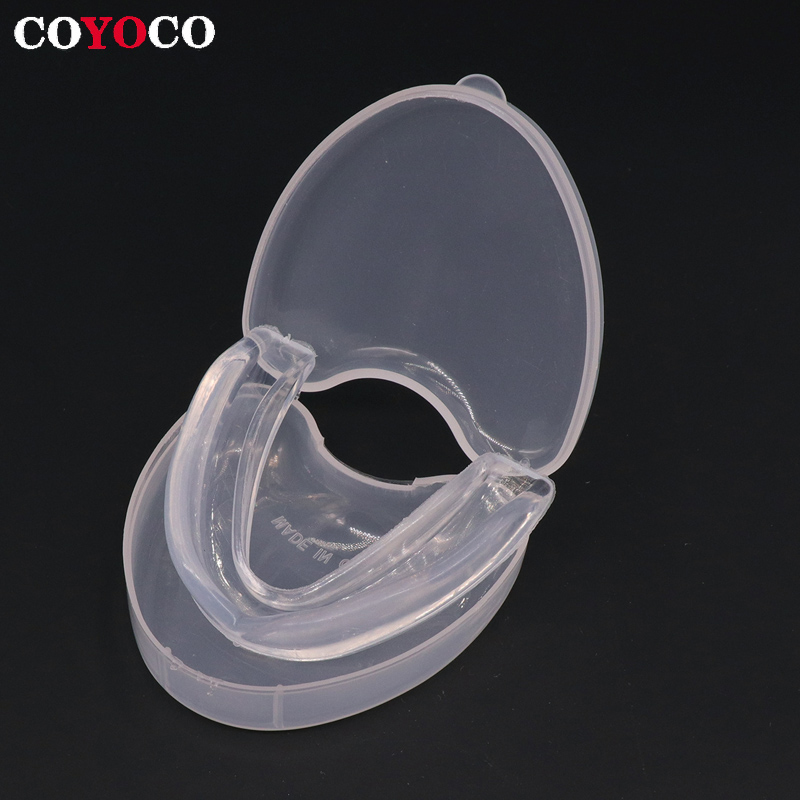 Teeth Whitening Mask - COYOCO Sportzahn-Silikon-Mundschutz, Boxschutz, verschleißfest, frei formend,
