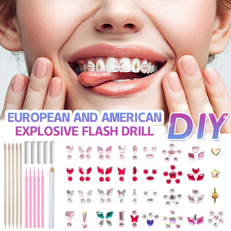 NEUES Professionelles Zahnschm – Tooth Gem Kit Bewertung und Preis