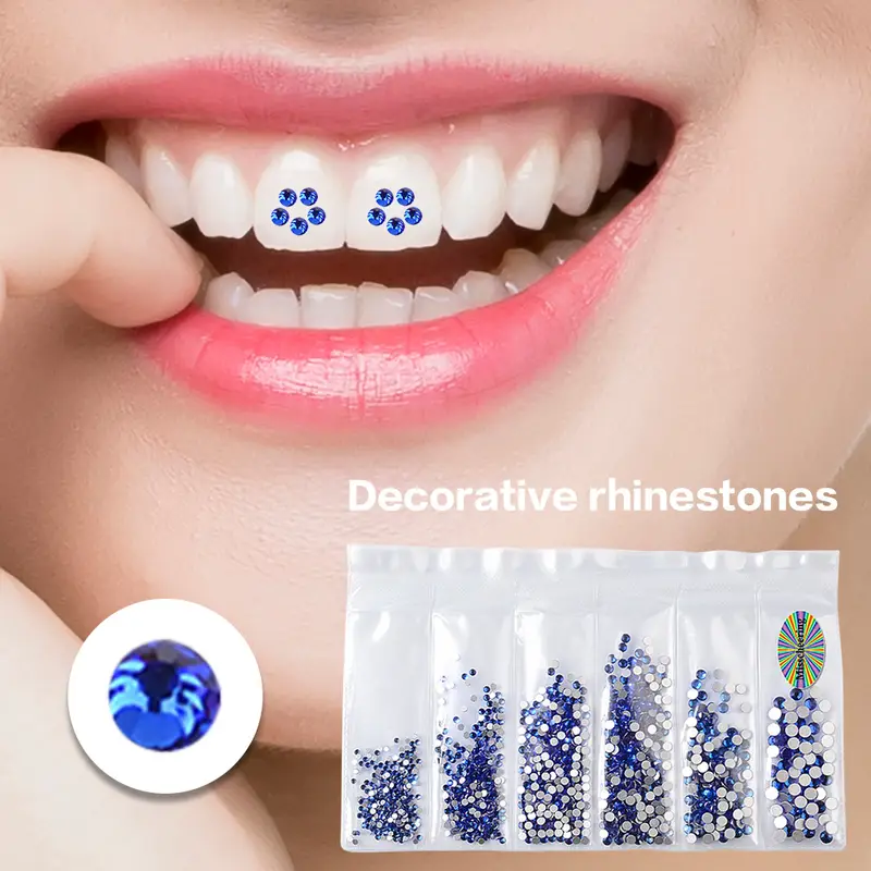 1 Set Zähne Edelstein Dekorati – Tooth Gem Kit Bewertung und Preis