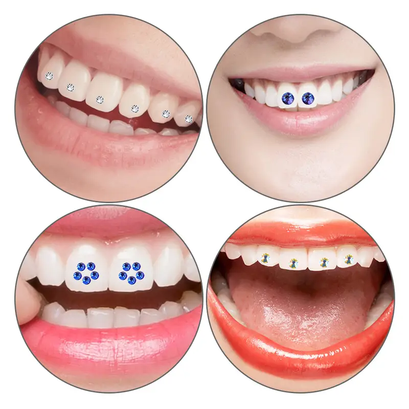 1 Set Zähne Edelstein Dekorati – Tooth Gem Kit Bewertung und Preis