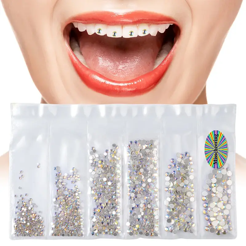 1 Set Zähne Edelstein Dekorati – Tooth Gem Kit Bewertung und Preis