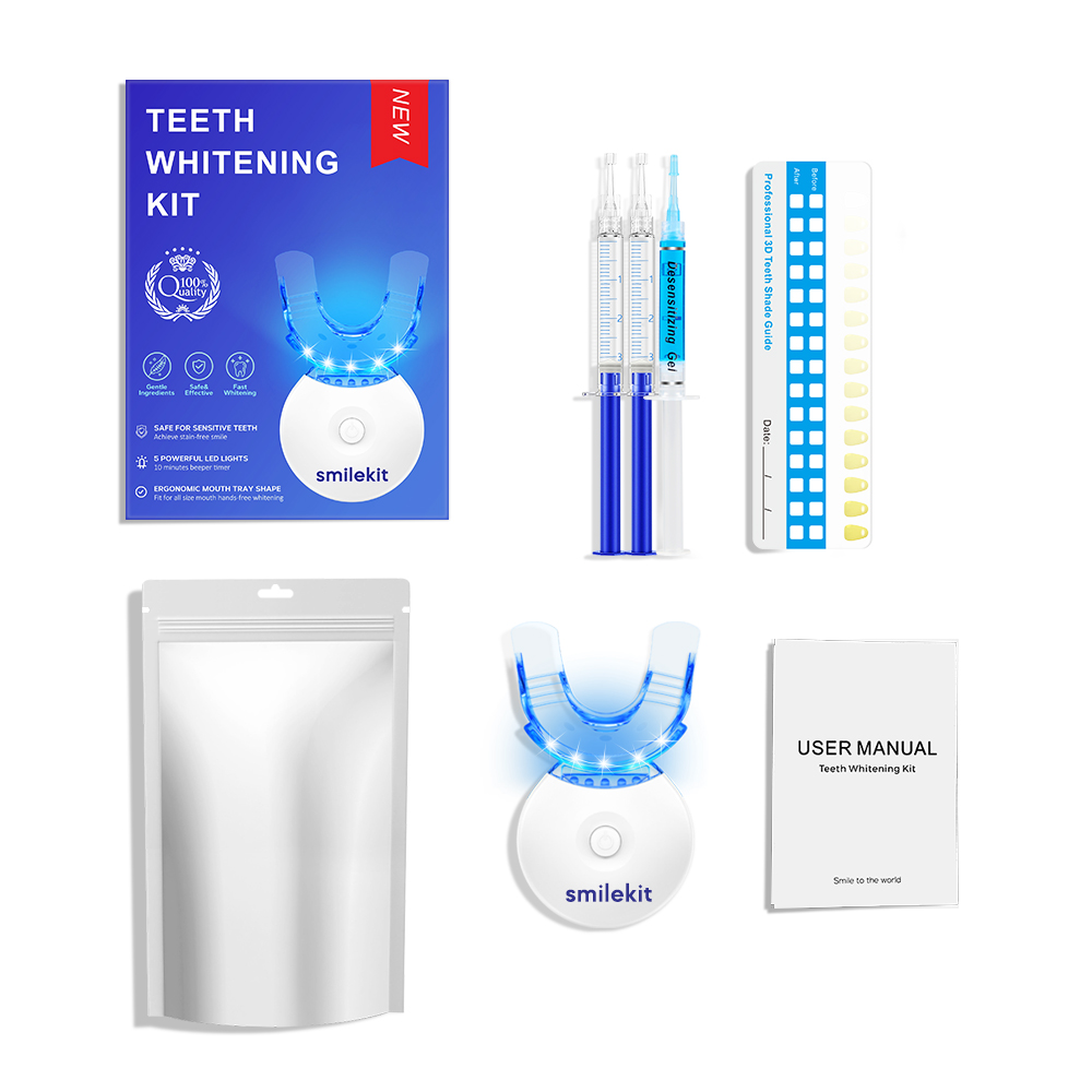 Zahnaufhellungs-Set – 5 x LED- – Teeth Whitening Quotes Bewertung und Preis