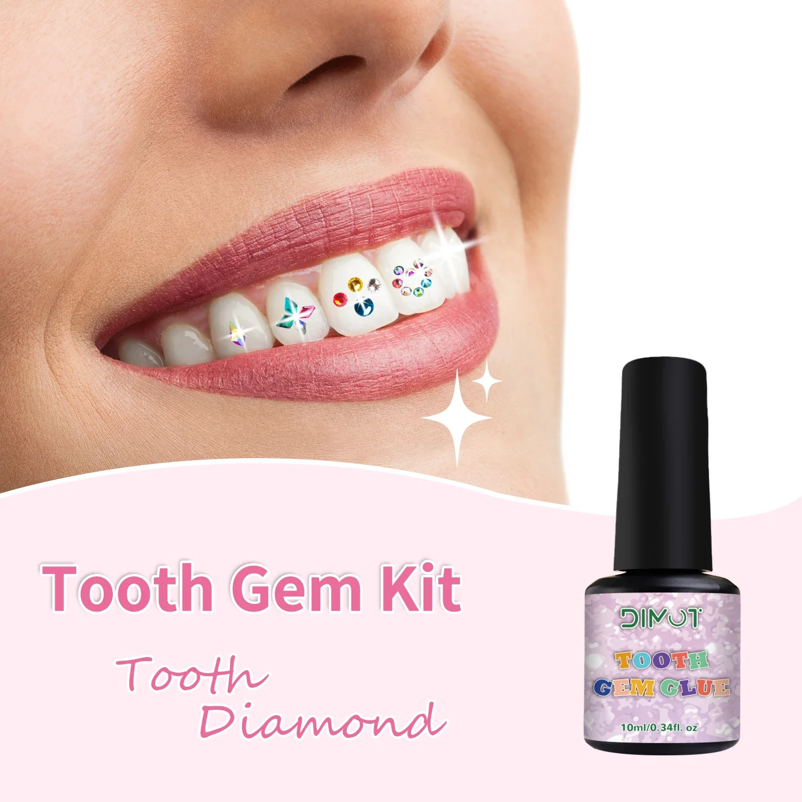Zahnschmuck-Set, DIY-Zähne, Ed – Tooth Gem Kit Bewertung und Preis