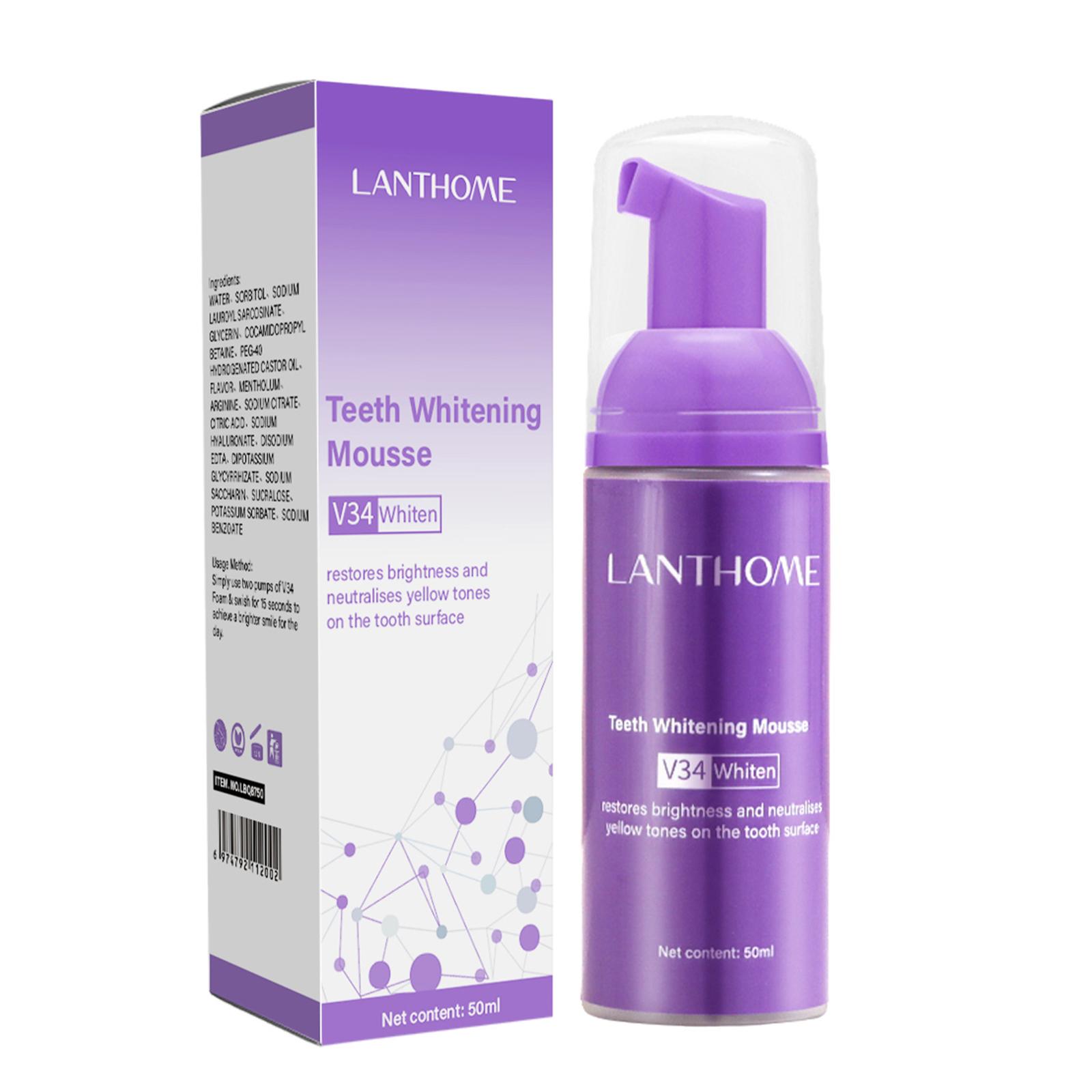 V34 Mousse Zahnreinigungs-Zahn – Teeth Whitening Crest Bewertung und Preis
