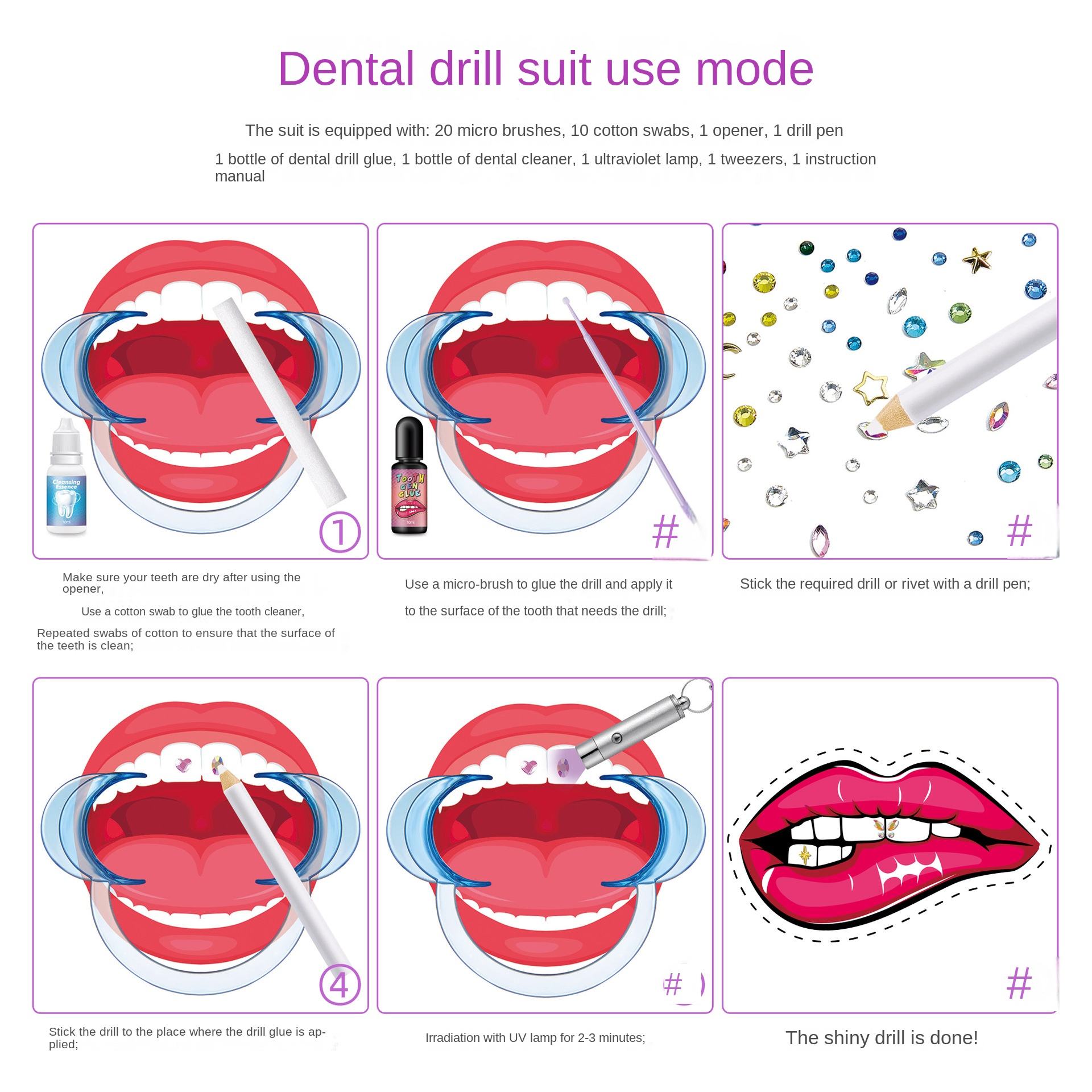 DIY Zahnschmuck-Set Schmuckste – Tooth Gem Kit Bewertung und Preis