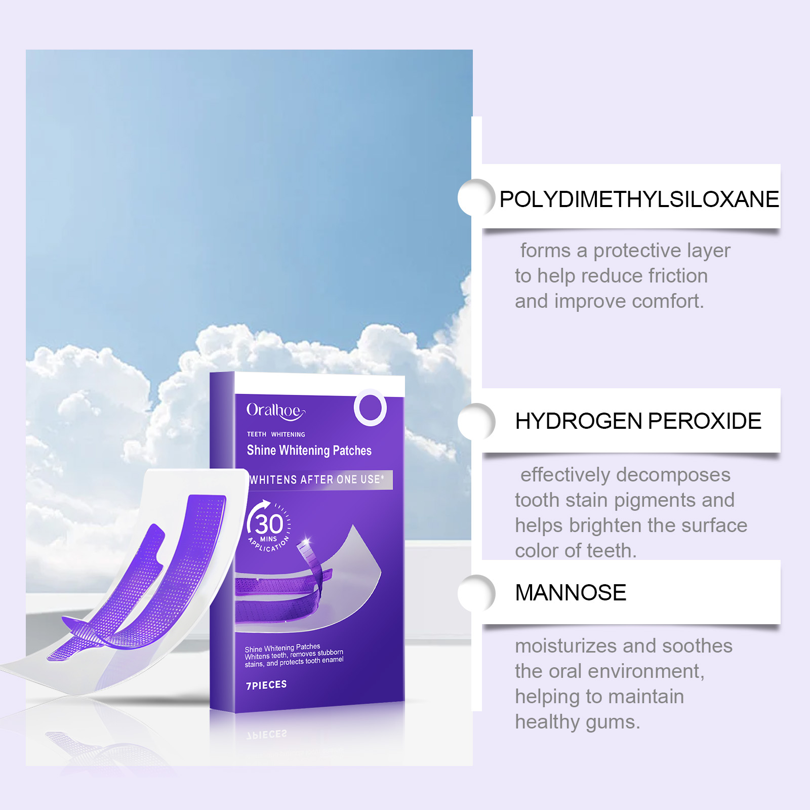ORALHOE 7 Teile/schachtel Zahn – Teeth Whitening Quick Results Bewertung und Preis