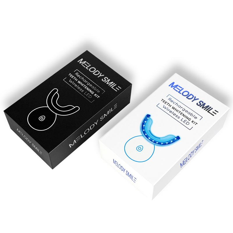 Kabelloses Blaulicht-LED-Zahna – Teeth Whitening Logo Bewertung und Preis