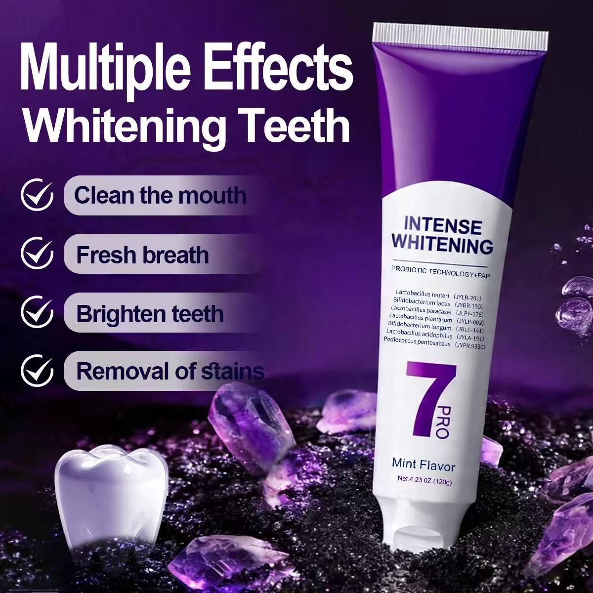 7-Pro Probiotische Zahnaufhell – Teeth Whitening Treatment Bewertung und Preis