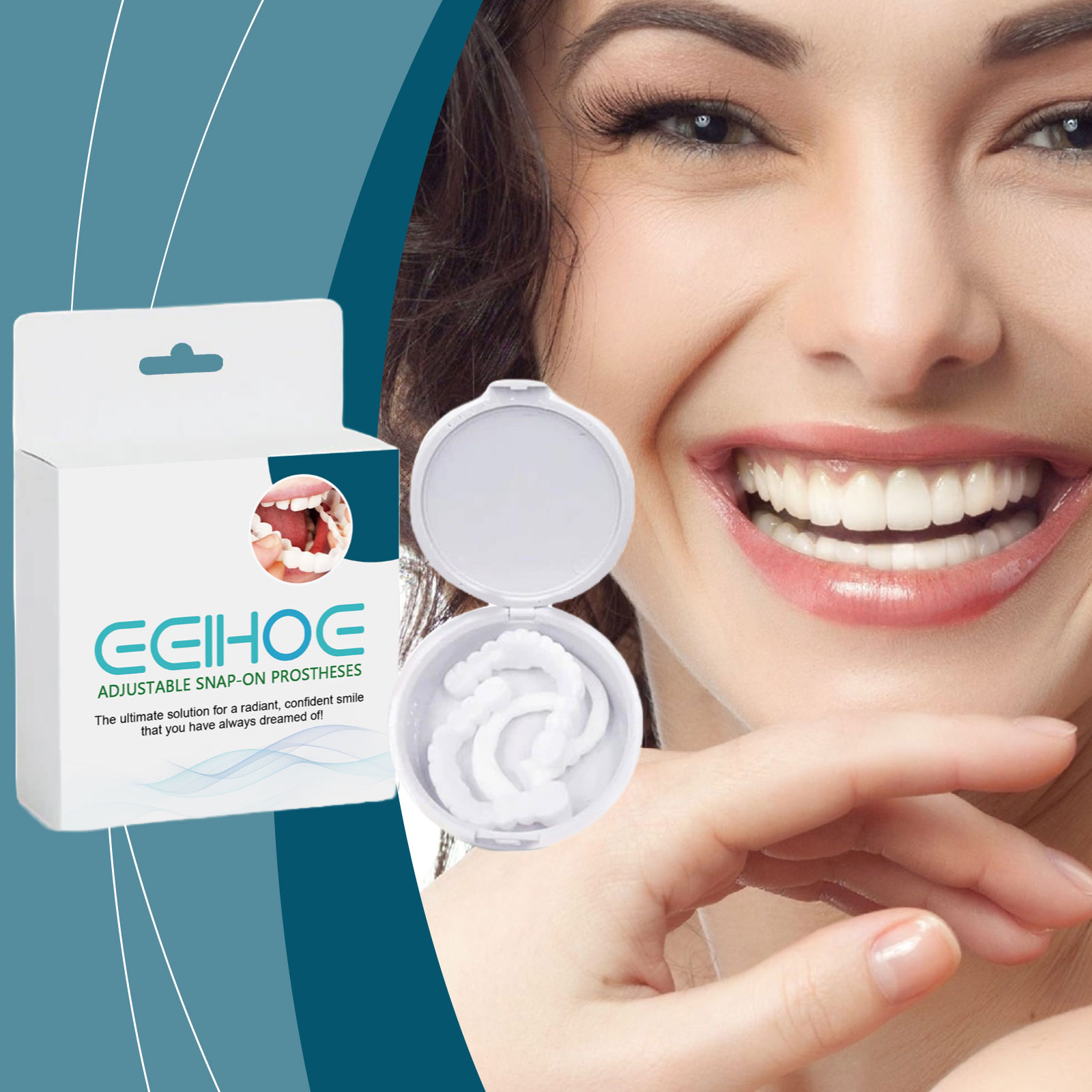​ EELHOE Veneers Zähne zum Auf – Teeth Whitening Mask Bewertung und Preis