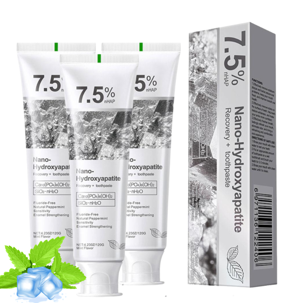 7,5% Nano-Hydroxyapatit Zahnpa – Teeth Whitening Treatment Bewertung und Preis