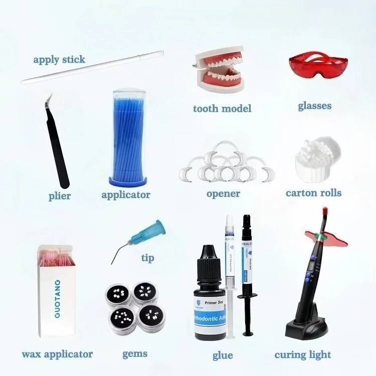 Bestes Zahn-Starter-Set: Licht – Tooth Gem Kit Bewertung und Preis