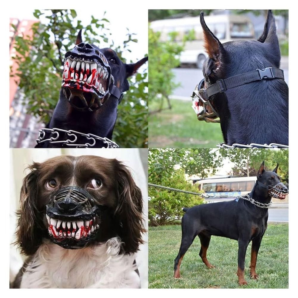 Gruseliger Latex-Hundemaulkorb – Teeth Whitening Mask Bewertung und Preis