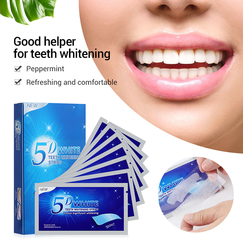7 Paar 5D-Gel-Zahnaufhellungss – Teeth Whitening Crest Bewertung und Preis