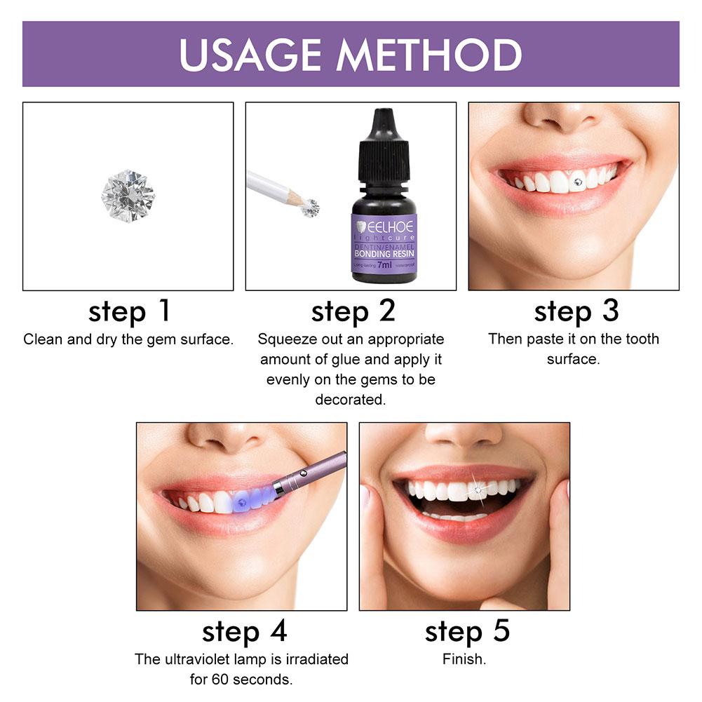 Zahn-Edelstein-Kleber, Zahnkle – Tooth Gem Kit Bewertung und Preis