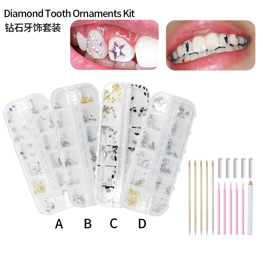 1 Set Professionelle Zahn Edel – Tooth Gem Kit Bewertung und Preis